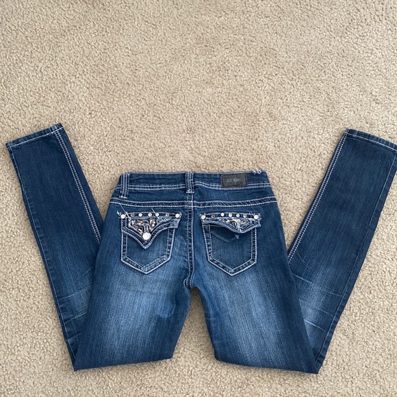 ZCO LOW RISE MID WASH 2000’s JEANS - Picture 2 of 3